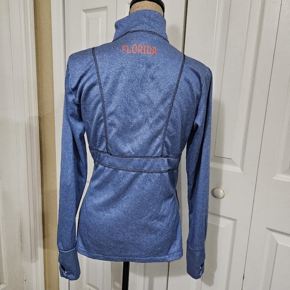 Florida Gators Blue 1/4 Zip Long Sleeve Athletic Pullover Size L - Picture 6 of 15